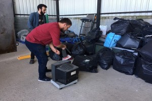 1480 kilogram e-Atık toplandı